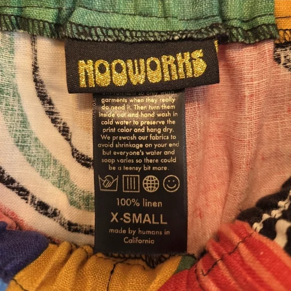 Nooworks Catalina Ansley Linen Pants XS - Picture 4 of 9